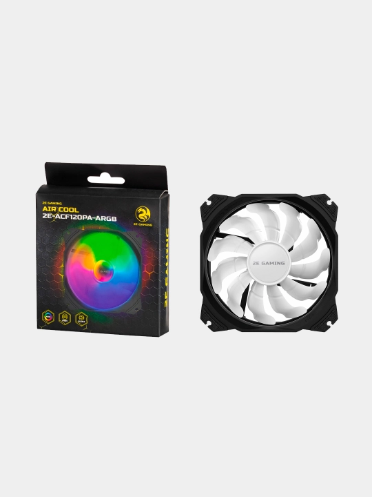 Korpus fanati 2E GAMING AIR COOL ACF120PA-ARGB, 120 mm