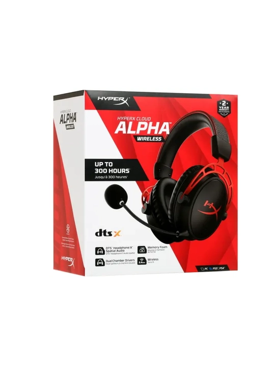HyperX Cloud Alpha simsiz o'yin minigarnituralari