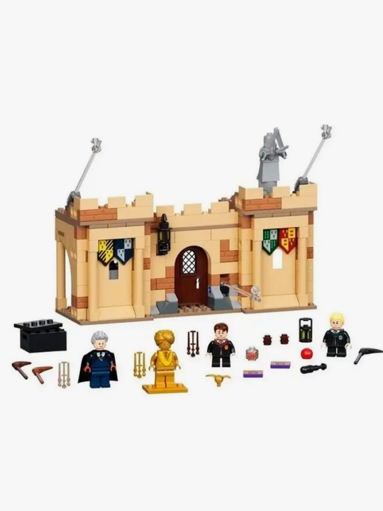 Конструктор Harry Potter, Большой зал Хогвартса, фигурки Гарри Поттер