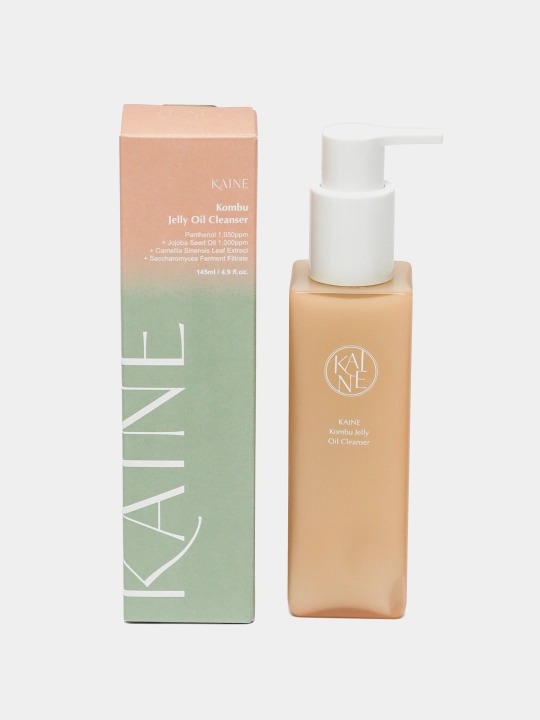 Sezgir teri uchun Kaine Kombu Jelly Oil Cleanser gidrofil moyi, 145 ml