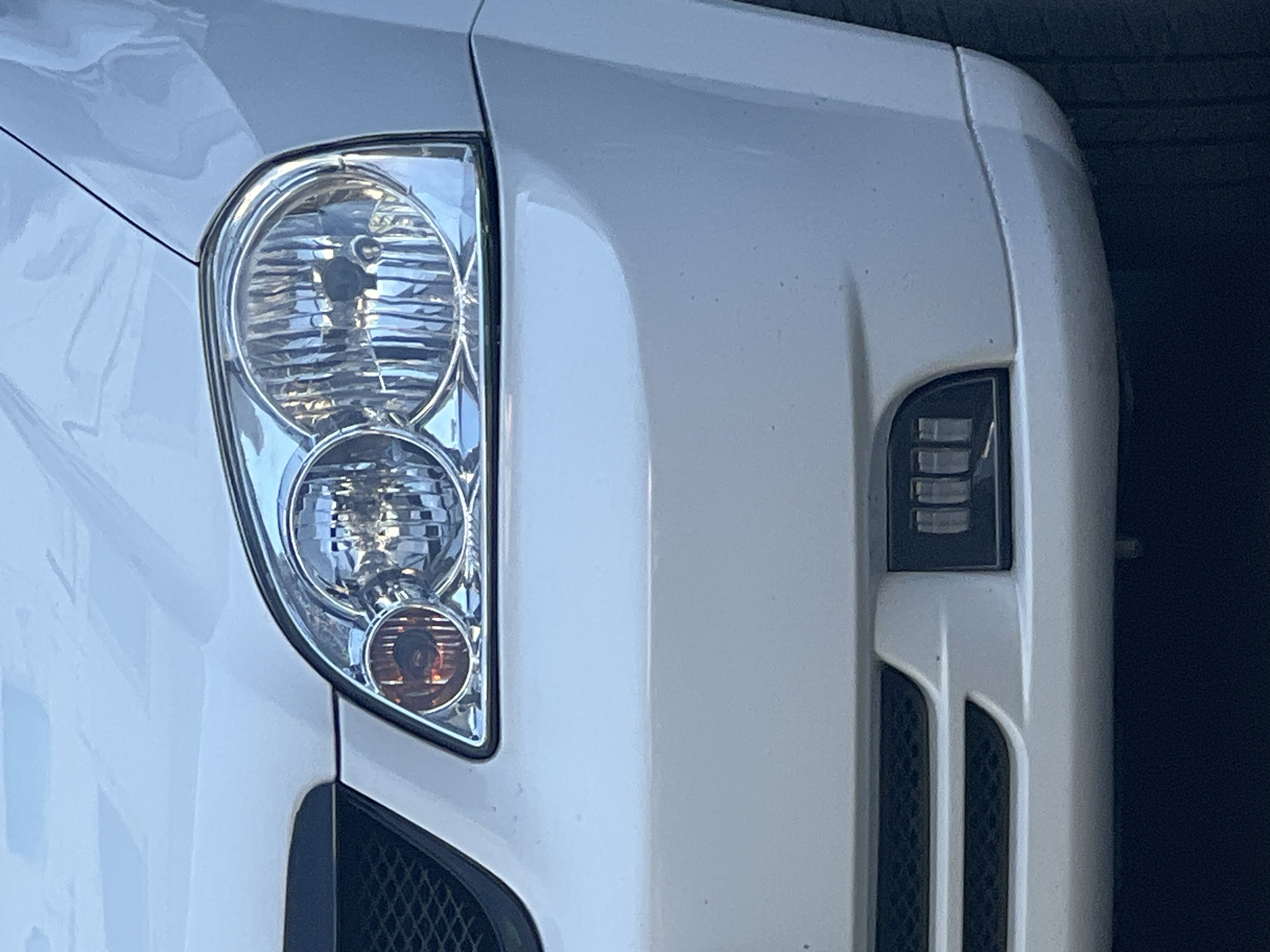 Противотуманные LED фары для Lacetti, белого и белого-желтого цвета, 2 в 1