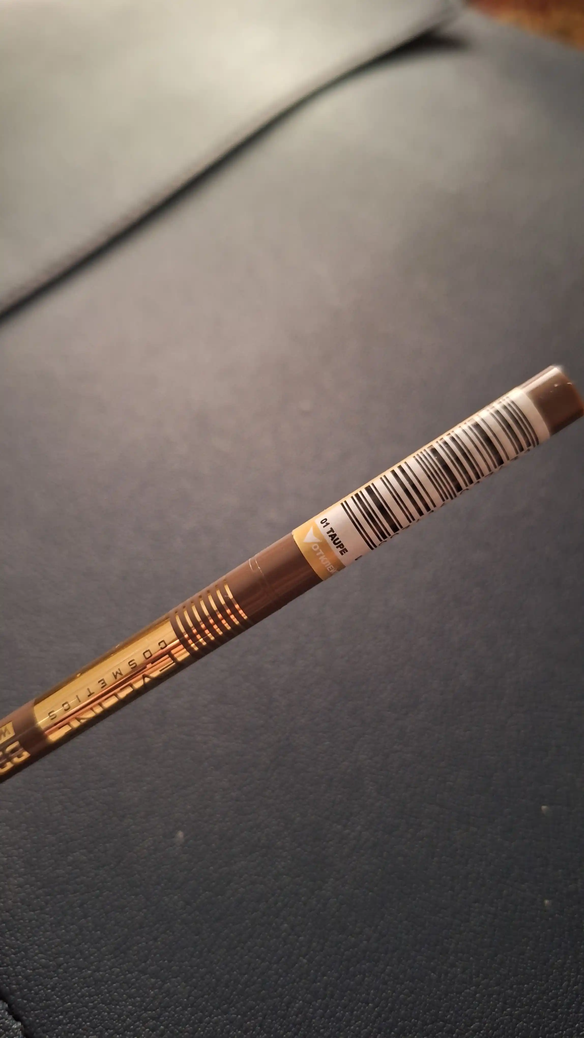 Карандаш для бровей Eveline Micro Precise Brow Pencil, серо-коричневый