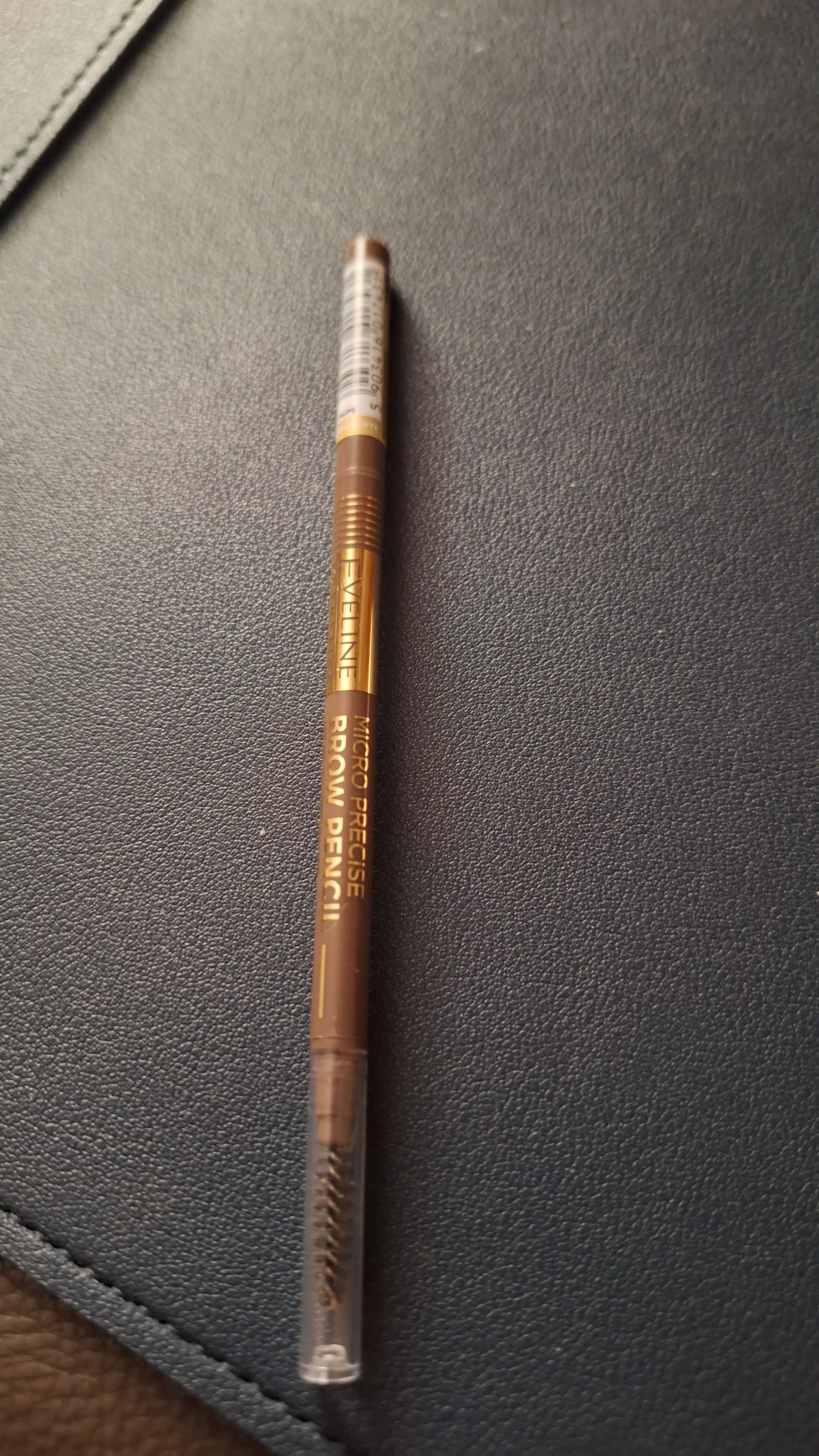 Карандаш для бровей Eveline Micro Precise Brow Pencil, серо-коричневый
