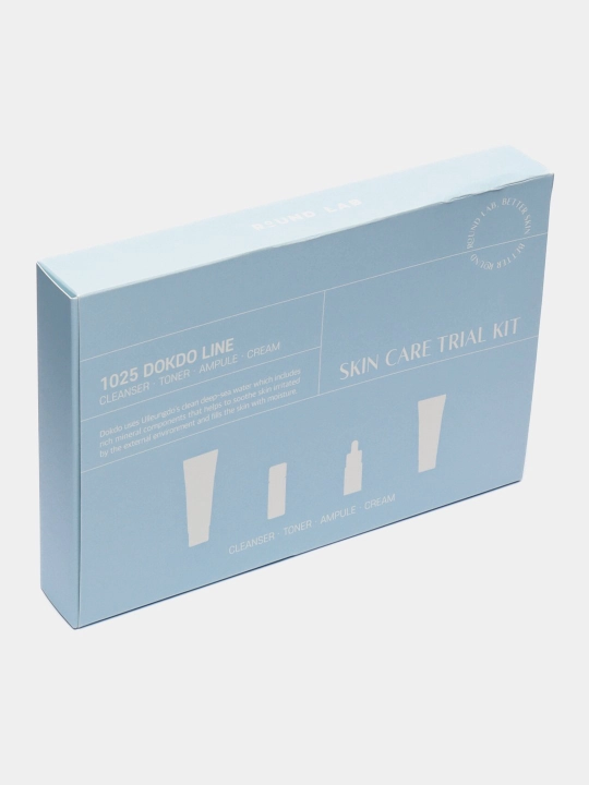 Наборы миниатюр для базового ухода Round Lab Skincare Trial Kit