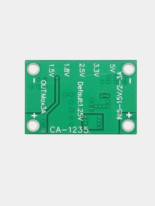 CA-1235 quvvat moduli 1,25V 1,5V 1,8V 2,5V 3,3V 5V Chiqish/ 5-16V Kirish DC - DC