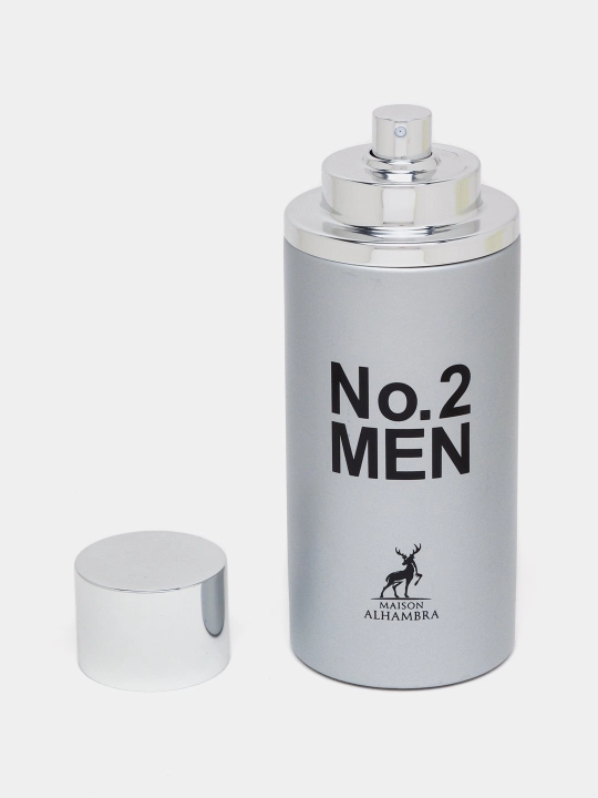 Erkaklar uchun parfyumlangan suv No.2 MEN, 80 ml