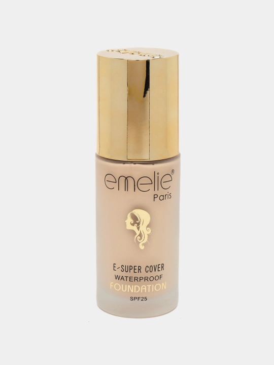 Тональный крем для лица Emelie, SPF 25, увлажняющий, матовый тон, 45 мл
