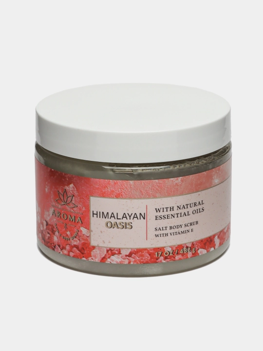 BATH AND BODY WORKS Himalayan Oasis скраб для тела, с солью лайма и ветивера, 482 гр - 
