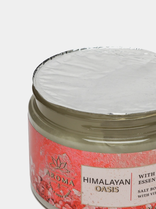 BATH AND BODY WORKS Himalayan Oasis скраб для тела, с солью лайма и ветивера, 482 гр