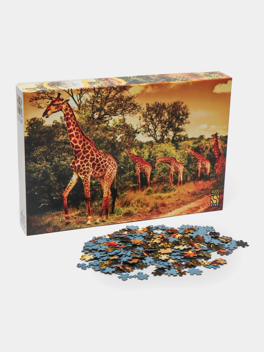Мозаика puzzle, 4000 деталей, Южноафриканские жирафы, 85420 q0000051098