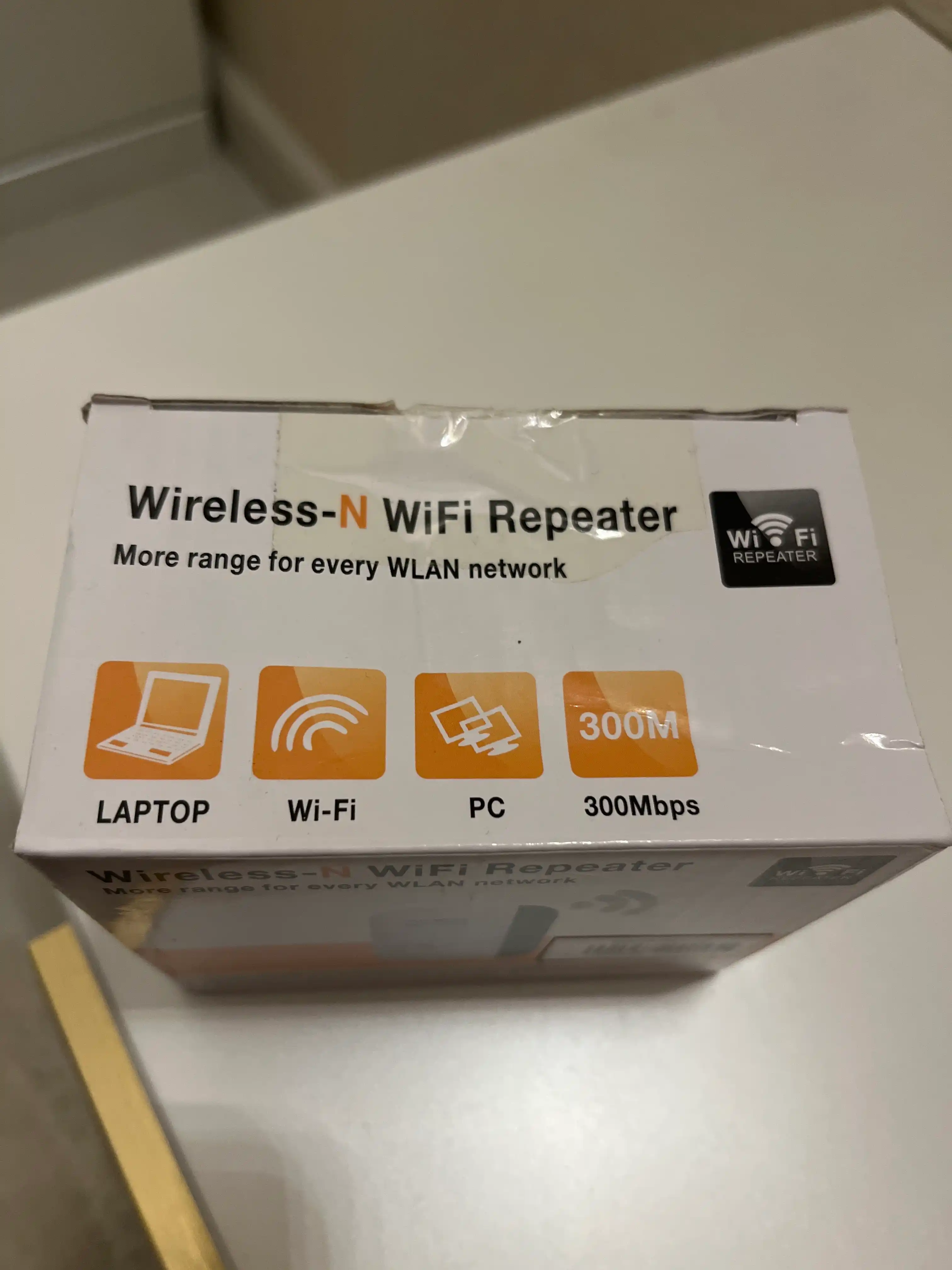 Усилитель Wi-Fi сигнала, репитер, 300 Мбит/с, 2.4 ГГц