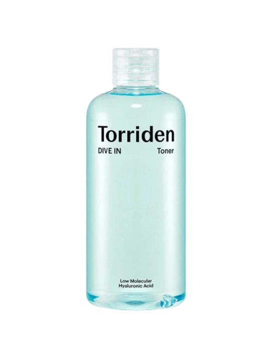 Gialuronik namlovchi toner Torriden DIVE IN past molekulyar gialuron kislotali toner