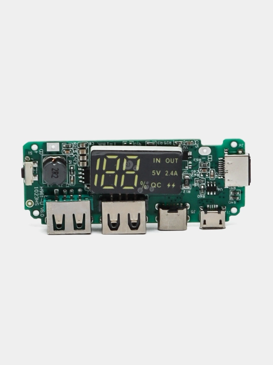 H961-U V6.0 boshqaruvchi boshqarmasi LED diplayli powerbankga, USB, 5V, 2.A