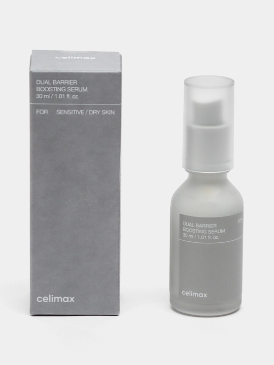 Барьерная сыворотка-бустер с комплексом церамидов Celimax Dual Barrier Boosting Serum - 