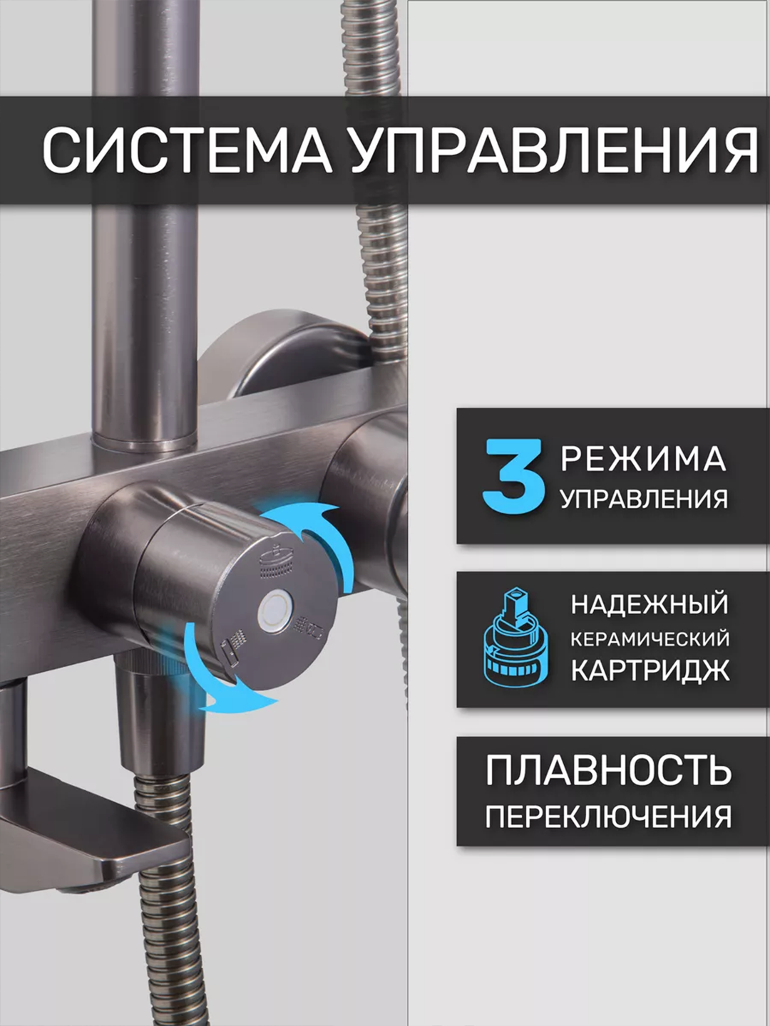 Душевая система с тропическим душем, 3 в 1, наборы смесителей для душа