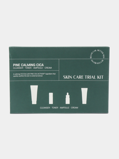 Parvarishlash vositalari to'plami Pine Calming Cica Skin Care Trial Kit - 