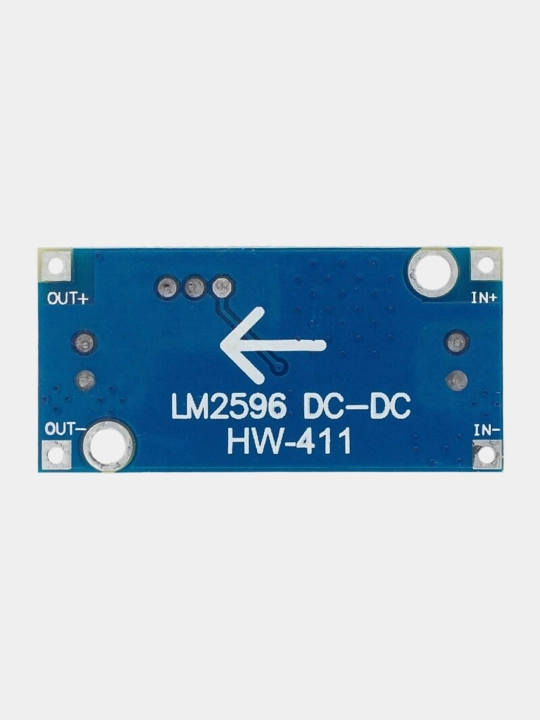 LM2596 DC to DC Buck konvertori - sozlanishi pastga tushadigan quvvat manbai modul DC DC