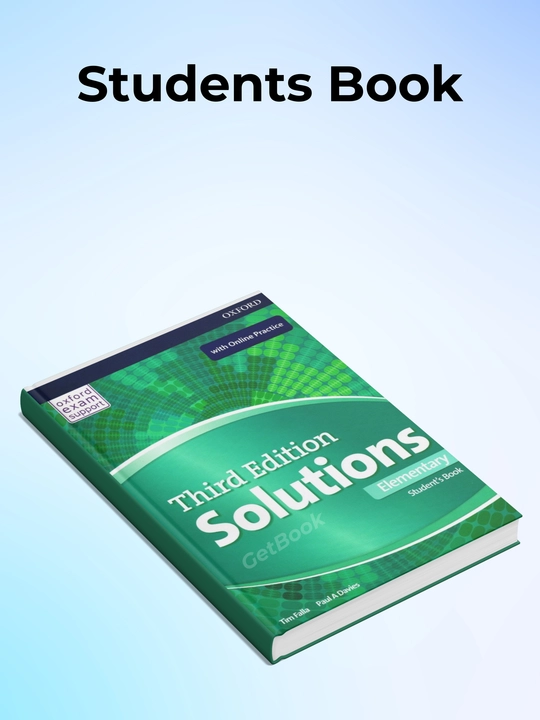 Solutions, Elementary - Student's book "Workbook" "Third edition"