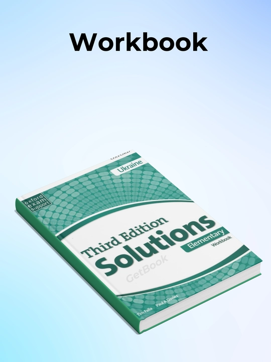 Solutions, Elementary - Student's book "Workbook" "Third edition"
