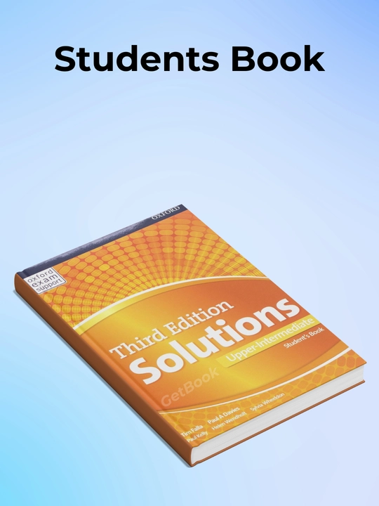 Solutions. Upper-intermediate, student's book and Workbook