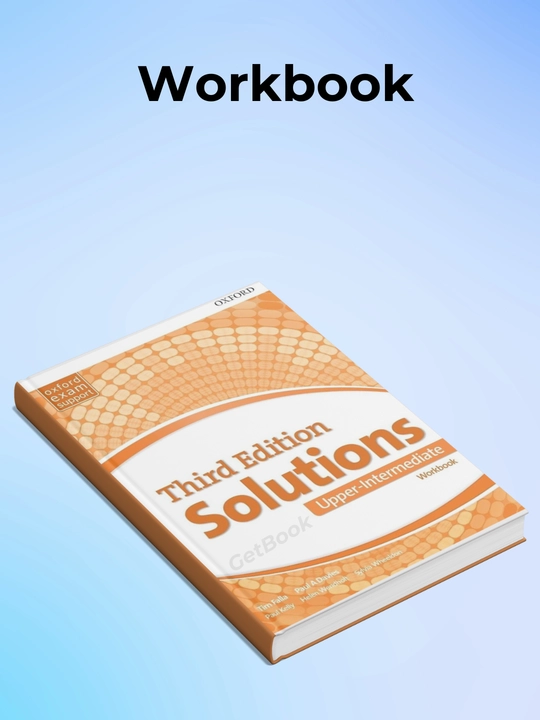 Solutions. Upper-intermediate, student's book and Workbook
