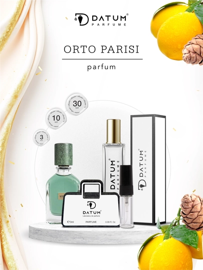 Духи унисекс Datum Parfume Megamare с бергамотом, лимоном, морскими нотами и кедром - 