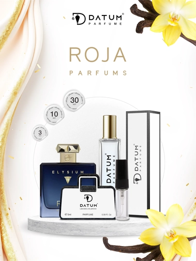 Erkaklar atiri Datum Parfume Elysium Pour Homme, bergamot, vetiver va kulrang ambra bilan - 