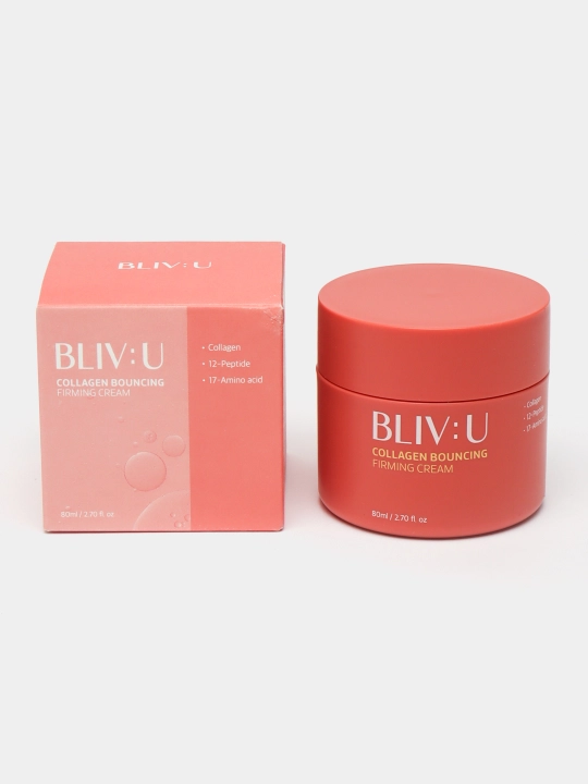 Антивозрастной крем для повышения упругости BLIV:U Collagen Bouncing Firming Cream, 80мл