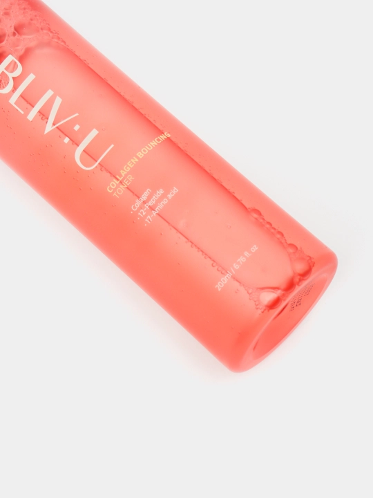 Антивозрастной коллагеновый пилинг тонер BLIV:U Collagen Bouncing Toner, 200мл
