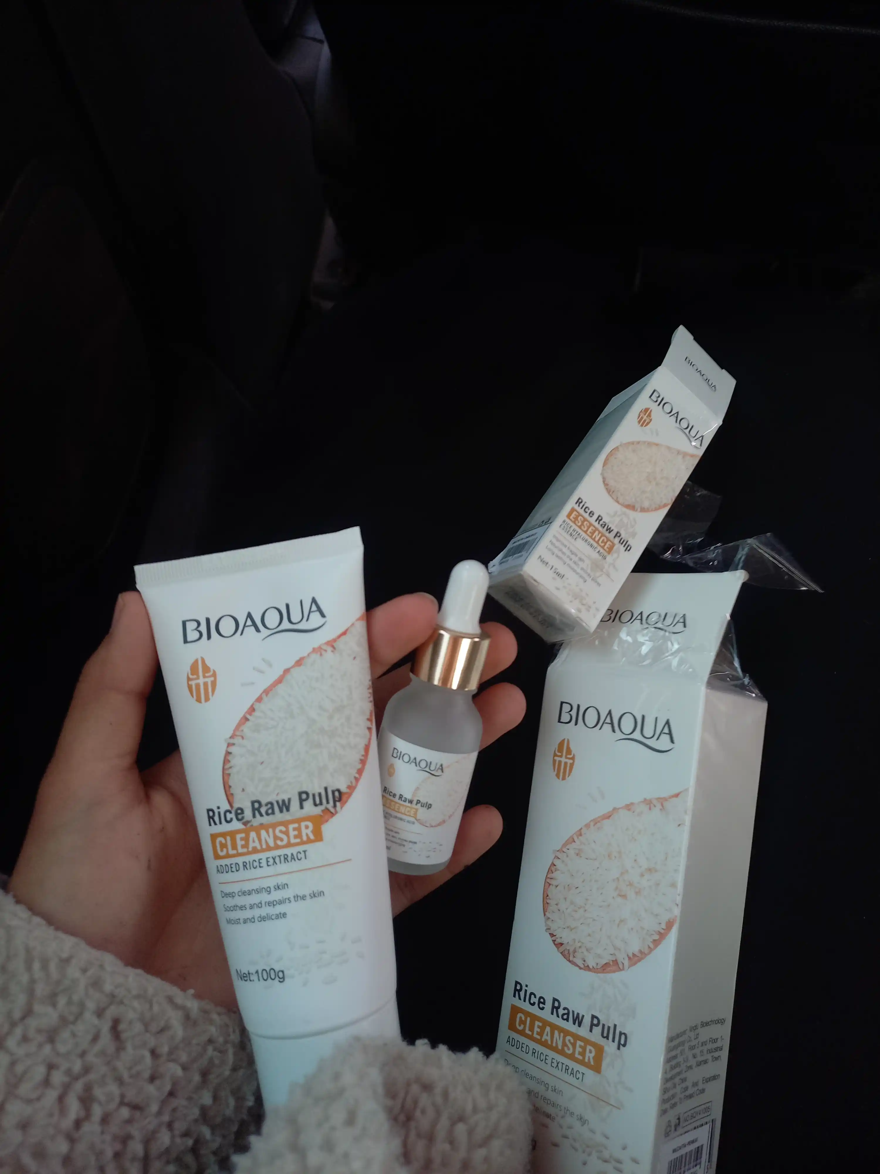 Пенка для умывания с экстрактом риса Rice Raw Pulp Cleanser