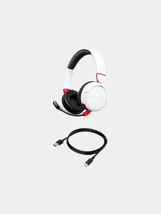 HyperX Cloud Mini Wireless 8-12 yosh bolalar va o`smirlar uchun o'yin simsiz naushniklari