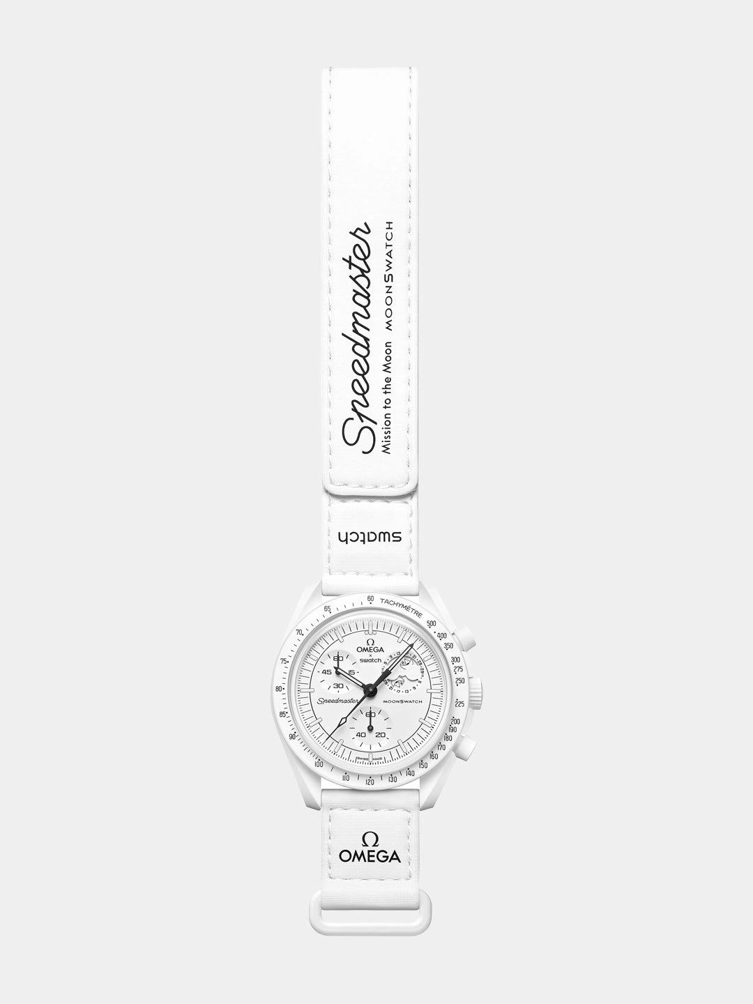 Omega x Swatch MoonSwatch erkaklar soati – sarg‘ish rang, 42 mm, dizayn 2