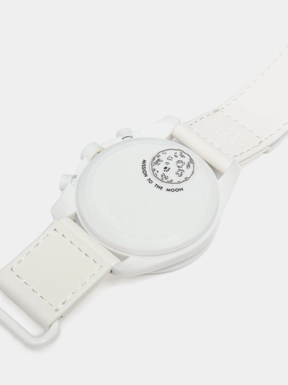 Omega x Swatch MoonSwatch erkaklar soati – sarg‘ish rang, 42 mm, dizayn 3