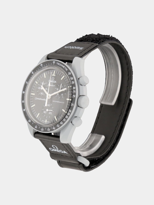 Omega x Swatch MoonSwatch erkaklar soati – sarg‘ish rang, 42 mm, dizayn