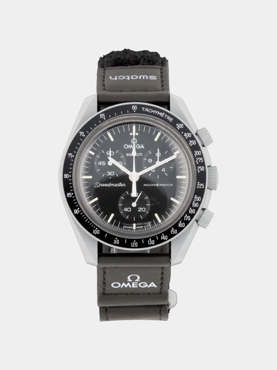 Omega x Swatch MoonSwatch erkaklar soati – sarg‘ish rang, 42 mm, dizayn
