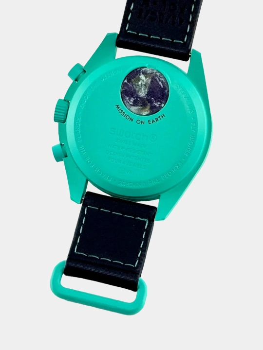 Omega x Swatch MoonSwatch erkaklar soati – sarg‘ish rang, 42 mm, dizayn