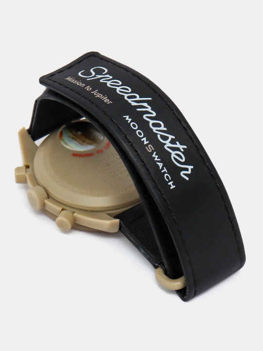 Omega x Swatch MoonSwatch erkaklar soati – sarg‘ish rang, 42 mm, dizayn