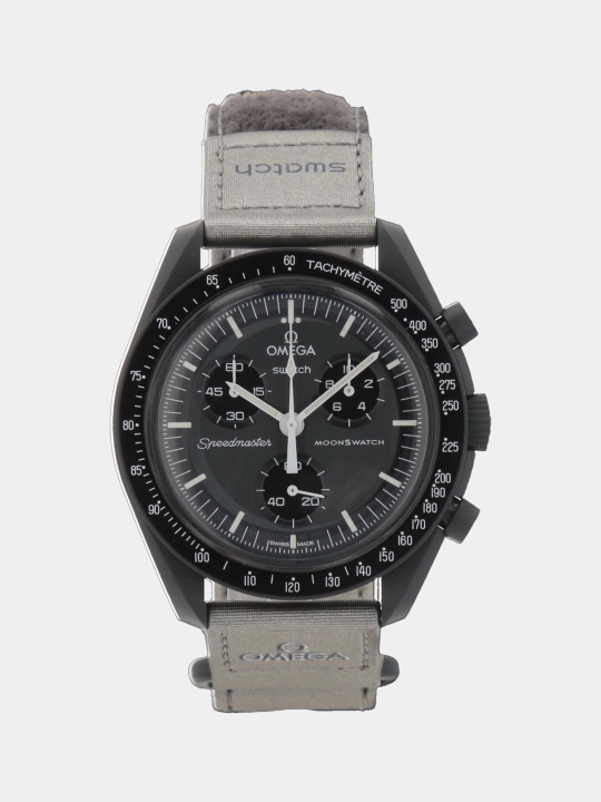 Мужские часы Omega x Swatch MoonSwatch – жёлтые, 42 мм, кварцевые