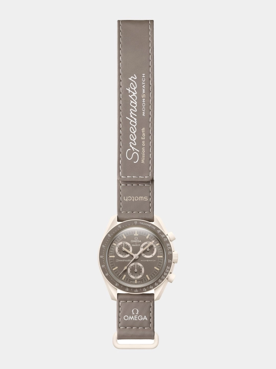 Мужские часы Omega x Swatch MoonSwatch – жёлтые, 42 мм, кварцевые