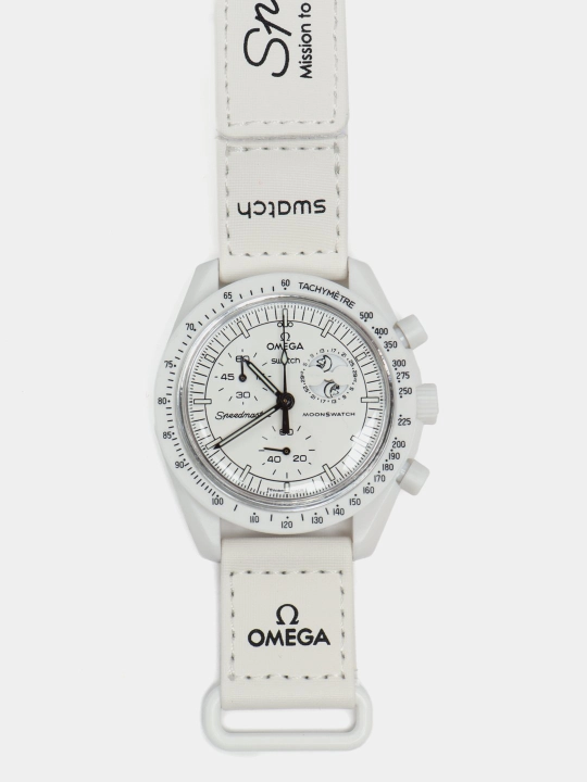 Omega x Swatch MoonSwatch erkaklar soati – sarg‘ish rang, 42 mm, dizayn