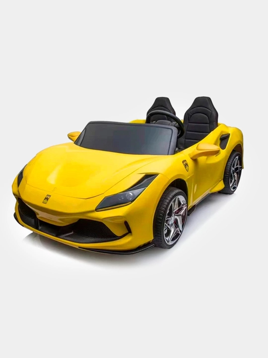Детский электромобиль на 2 человека, с радиоуправляемым пультом FERRARI F8