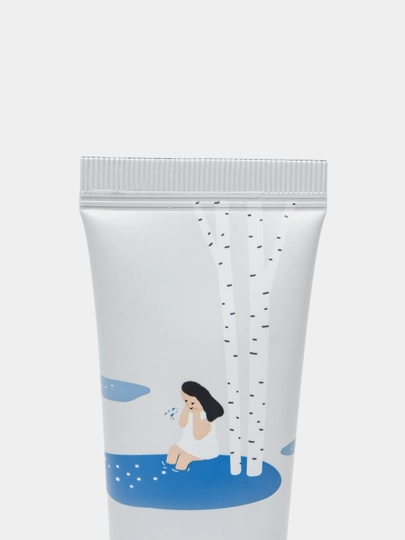 Смягчающий гипоаллергенный крем для рук Round lab Birch Juice Hand Cream