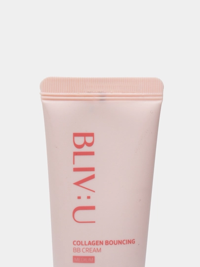 Namlovchi, yengil BB krem saten tamom bilan BLIV:U Collagen Bouncing, 50 ml
