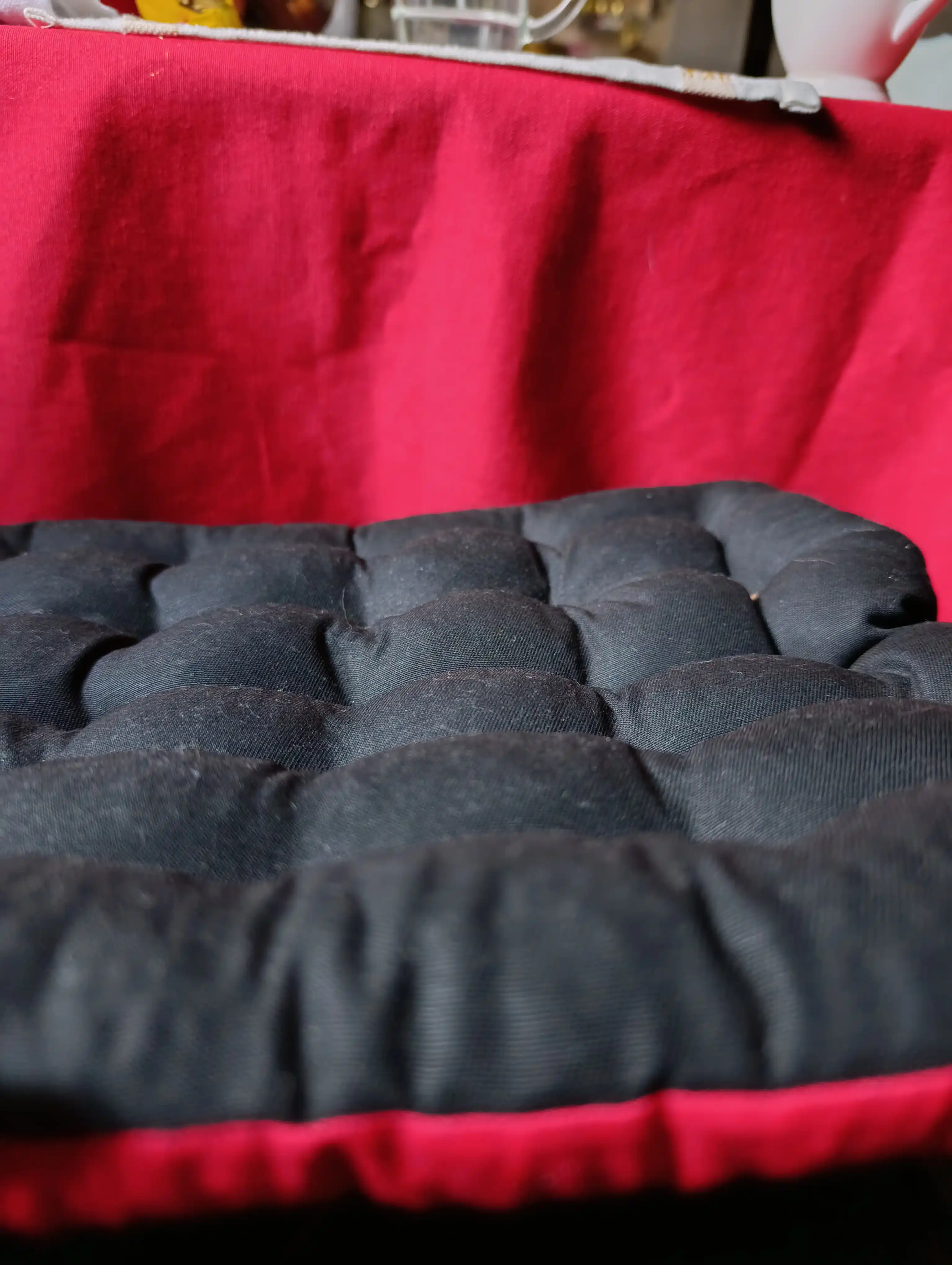 Детская ортопедическая сидушка, из рисовой шелухи, Ecomfort, 30 * 30 см