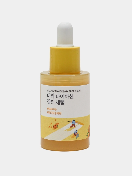 Осветляющая сыворотка против пигментации Round lab Vita Niacinamide Dark Spot Serum, 30 мл