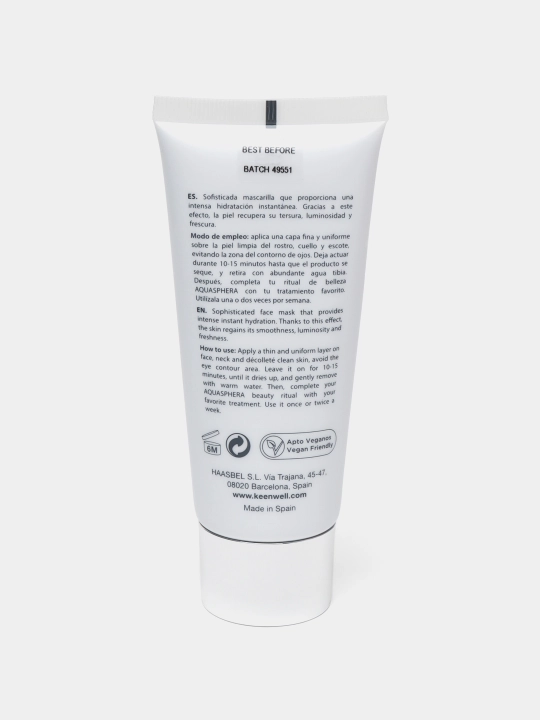 Keenwell  MULTI-PROTECTIVE FACE MASK INTENSIV NAMLOVCHI NIQOB