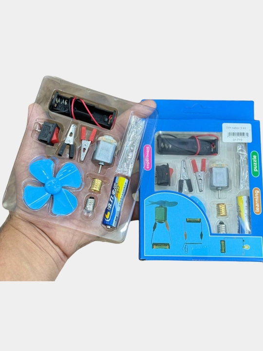 Развивающий набор робототехники для детей DIY, 9 предметов