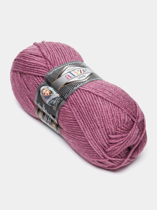 Нить для вязания Alize Superlana Midi, 25% шерсть, 75% акрил, 100 г, 170 м
