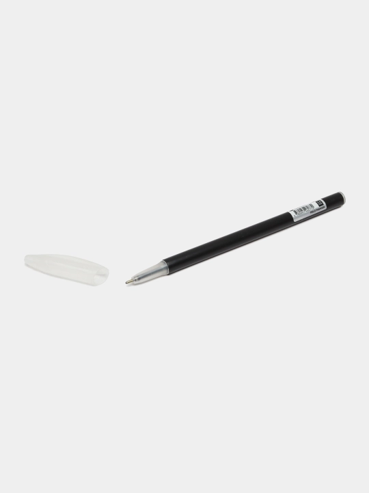 Sharikli ruchka Muller Polo fashion, 1 mm, qora, 5 dona