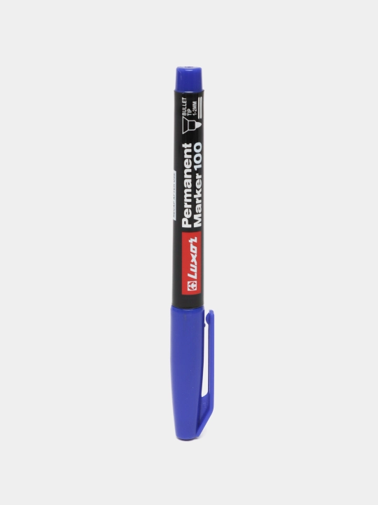 Doimiy marker 100 Luxor, ko'k, 3412/10BX - 